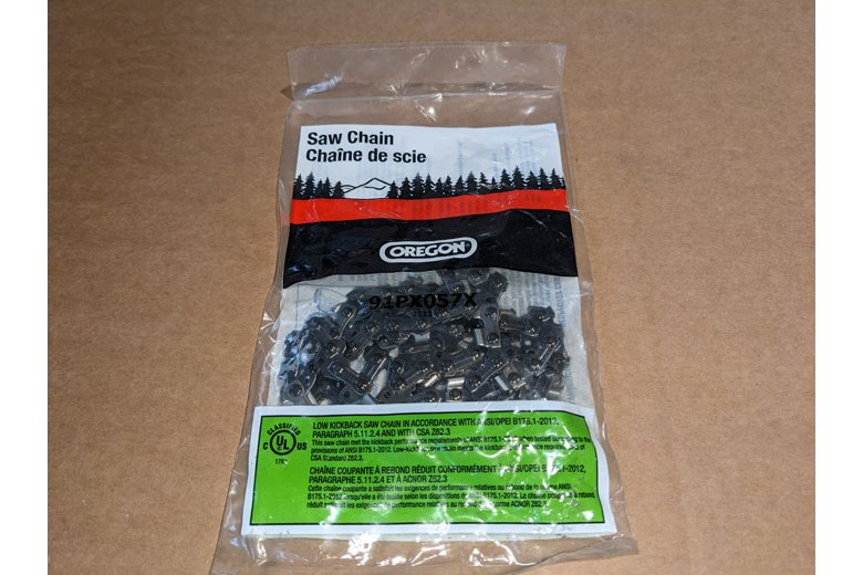 
Chain 16"-57E Pitch 3/8" Width 0.050" - Stiga Genuine Part - 118801745/0 - replaces - 4113765