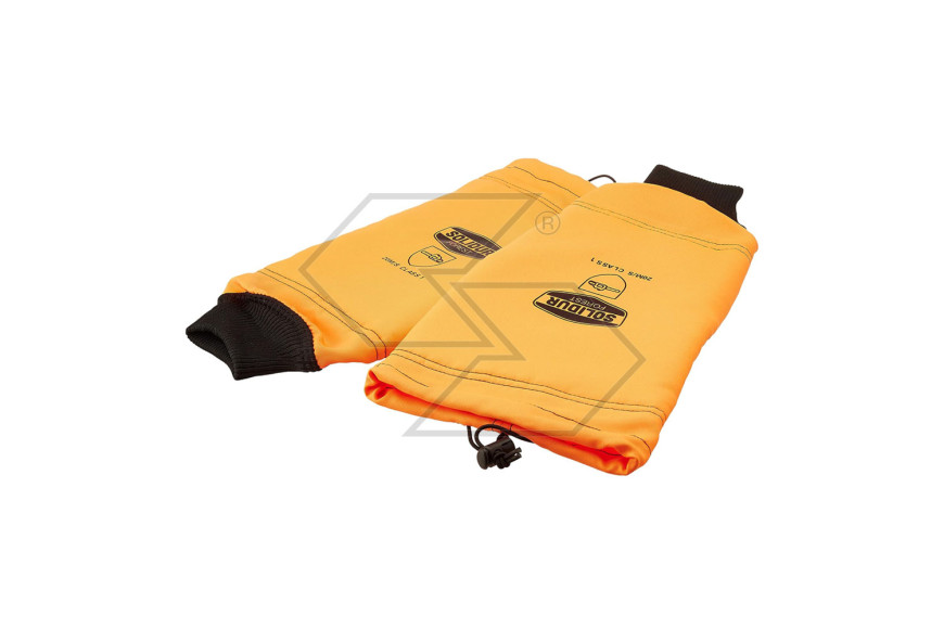 Set of 2 Orange Solidur Cut-Resistant Sleeves
