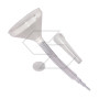 Embudo flexible multifuncional de transferencia de combustible de 200 mm