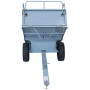 Metal tipping trailer for tractor, dimensions 103x82.6x29 cm