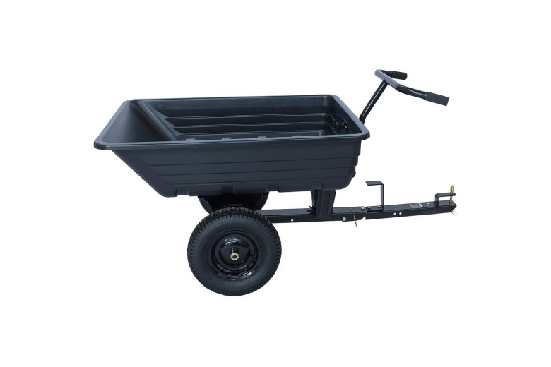 300kg plastic trolley, 16" x 4.3" pneumatic wheels, box dimensions 102x84x27cm