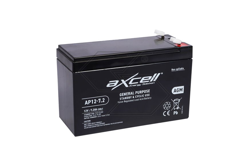 Batteria Axcell Fp12 7,2 Ah 7 - Rif. R106327