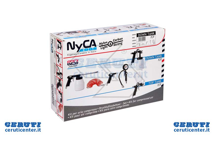 Kit Per Aria Compressa 5 Comp.Nylon