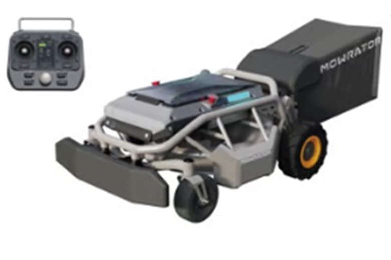 Mowrator S1 12Ah 2WD Battery-Powered Radio-Controlled Mower with Grass Bag