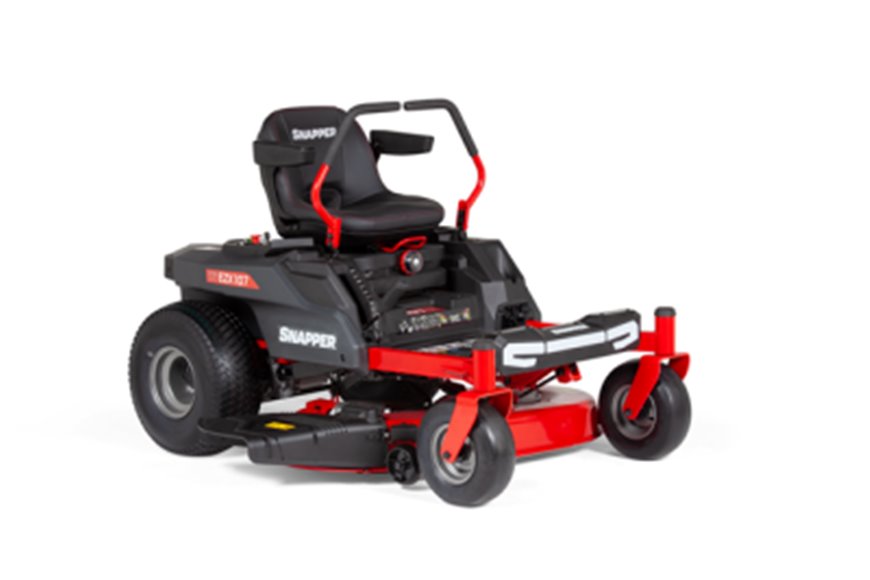 trattorino rider tagliaerba a raggio zero a batteria Snapper EZX107 
