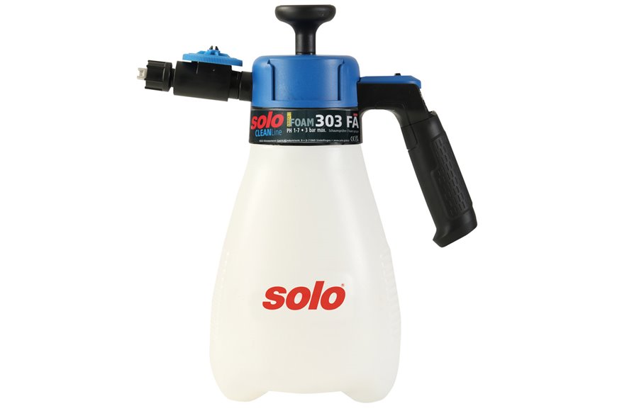 Handdruckpumpe für Säuren pH 1–7 mit Schaumdüse VarioFOAM Solo 303FA