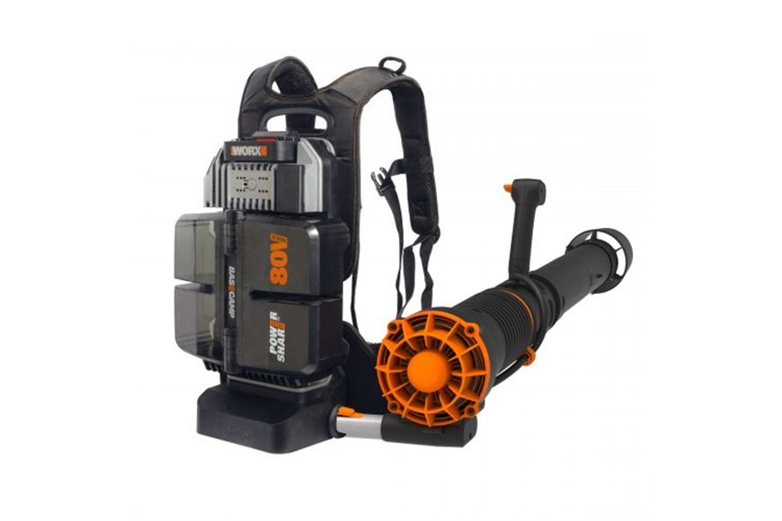 Worx WG572E Akku-Rucksack-Laubbläser