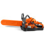 Base for chainsaws under 55 cc
