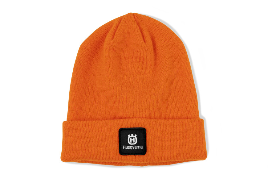 Gorro de lana merino naranja Husqvarna, talla única