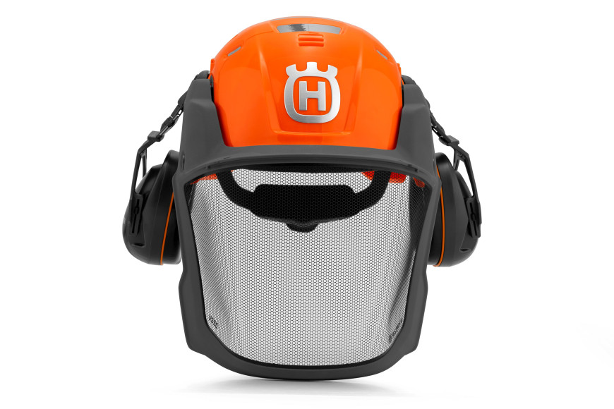 Husqvarna Forestry Helmet, Technical - Orange/High Vis.