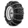 Coppia catene da neve per pneumatici 18x8,5-8" - Trattori TS 138/TC 138