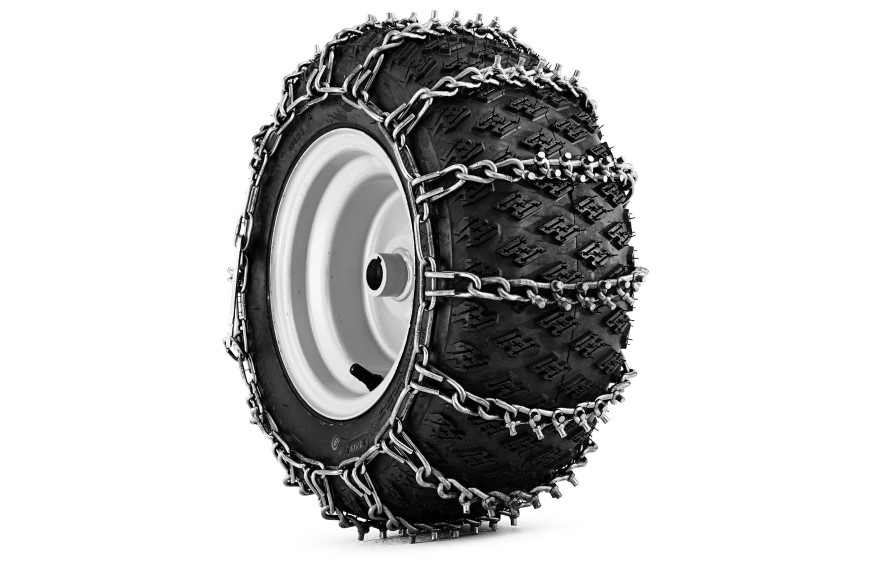 Pair of snow chains for 18x9.5-8" tires - Tractors