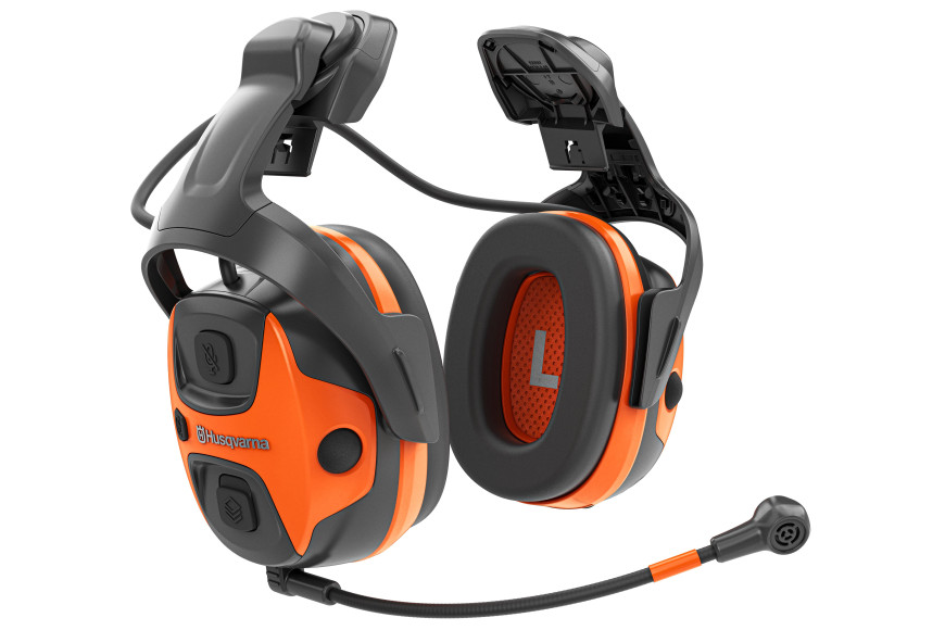 Cuffie protettive Husqvarna X-COM - per elmetto Technical e Arborist Spire  