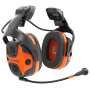 Protección auditiva Husqvarna X-COM - para cascos Spire técnicos y de arboricultura