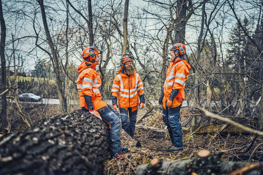 Cuffie protettive Husqvarna X-COM - per elmetto Technical e Arborist Spire  