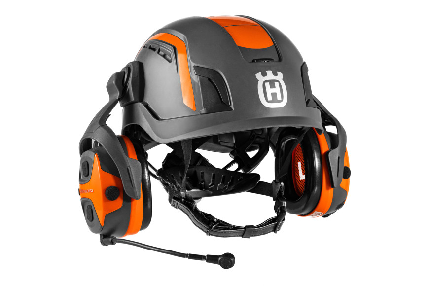 Cuffie protettive Husqvarna X-COM - per elmetto Technical e Arborist Spire  