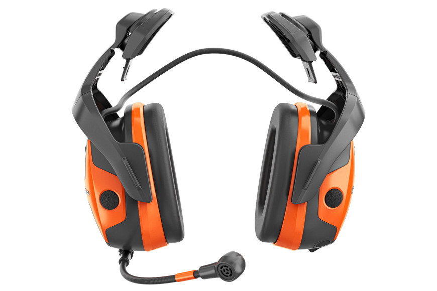 Cuffie protettive Husqvarna X-COM - per elmetto Technical e Arborist Spire  
