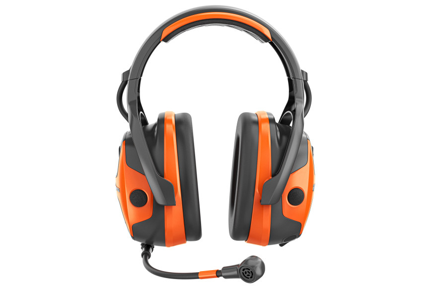 Protección auditiva Husqvarna X-COM Active con diadema.