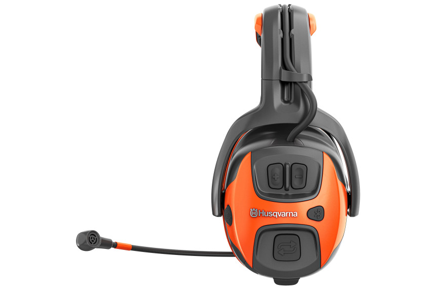 Protección auditiva Husqvarna X-COM Active con diadema.