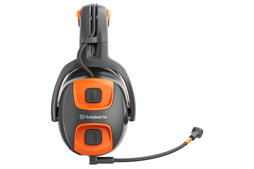 Cuffie protettive Husqvarna X-Sync con fascia