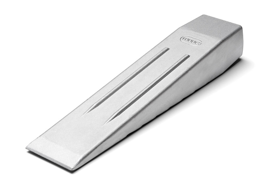 Cuneo in alluminio da abbattimento/spacco 1000g - 10"