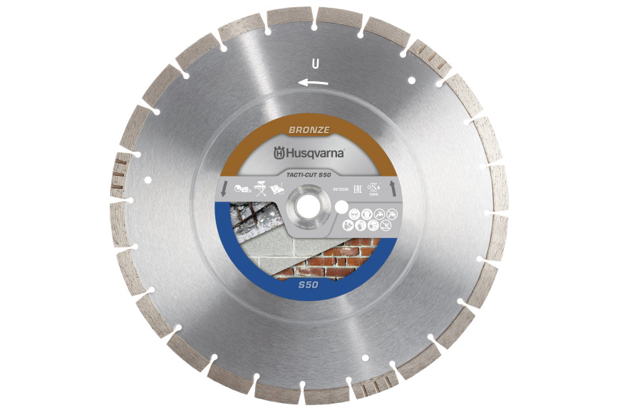 Disco diamantato HFG Husqvarna TACTI-CUT™ S50 350 10 25.4/20