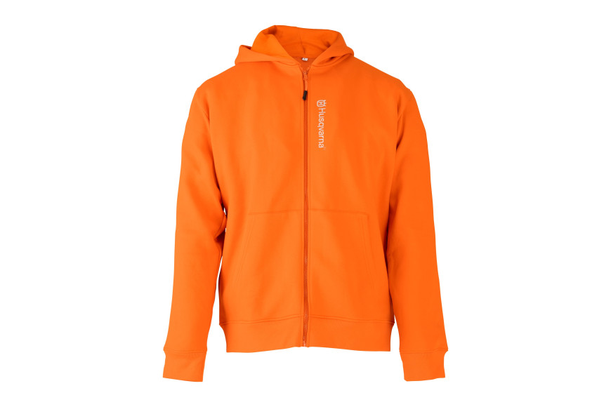 Husqvarna Orange Hoodie - Größe SX