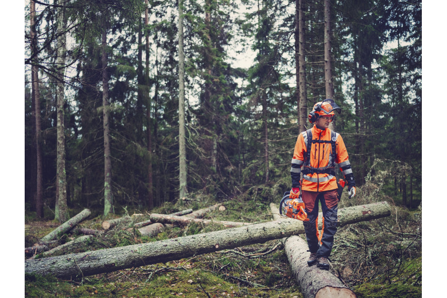 High visibility forestry jacket - Technical Extreme - Size M 50/52