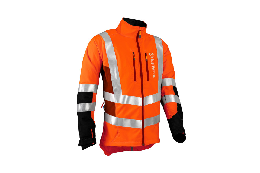 High visibility forestry jacket - Technical Extreme - Size S 46/48