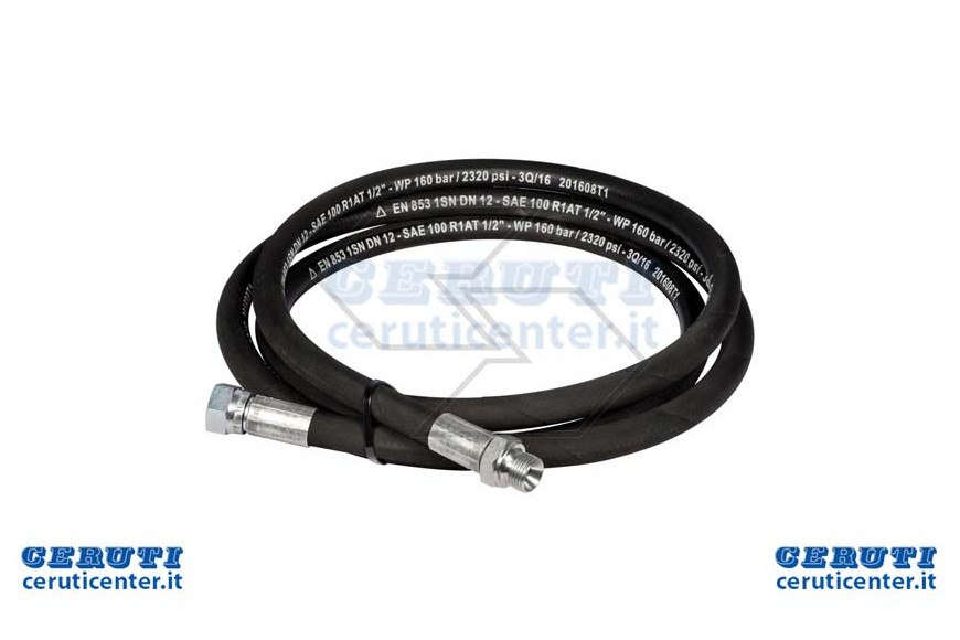 Rohr C / Armaturen R1 D.1 / 2''L. 3 M