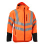 Chaqueta impermeable Husqvarna - Técnica de alta visibilidad - Talla XS 42/44