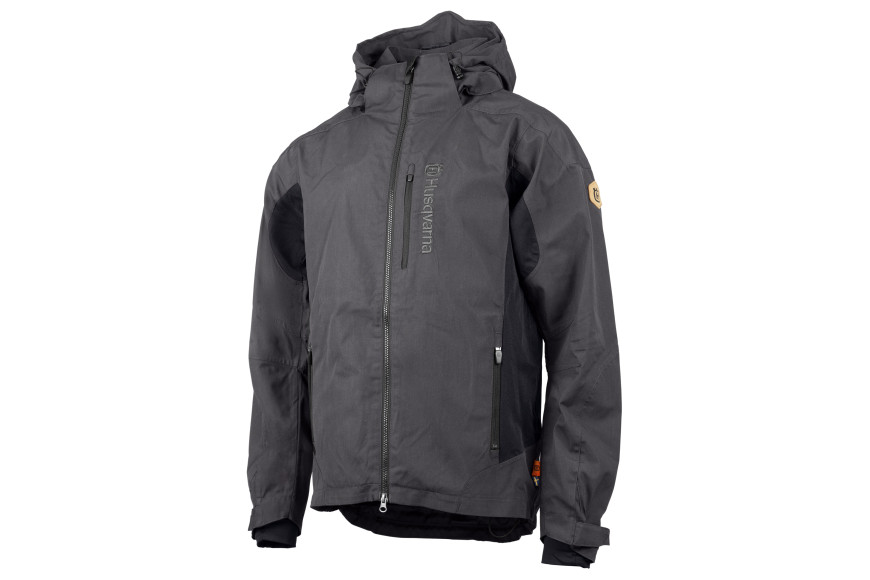 Giacca Shell uomo Husqvarna,  nero carbone - Taglia M