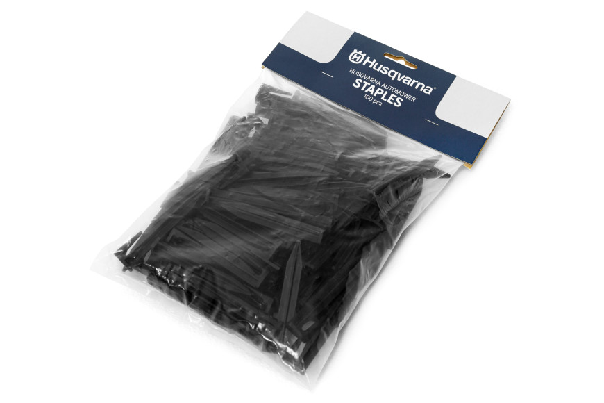 Graffe per installazione cavo per Husqvarna Automower® - Blister pack - 100 pz - 85 mm