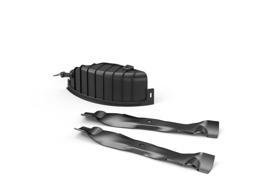Husqvarna mulching kit for lawn tractors - cap + blades