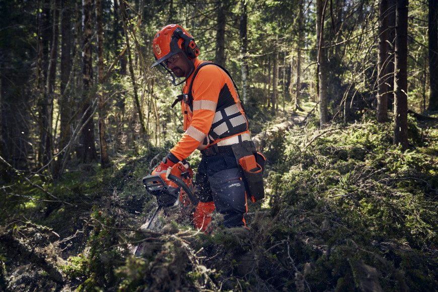 Husqvarna Cut-Resistant Trousers - Technical Robust - Size S 46/48