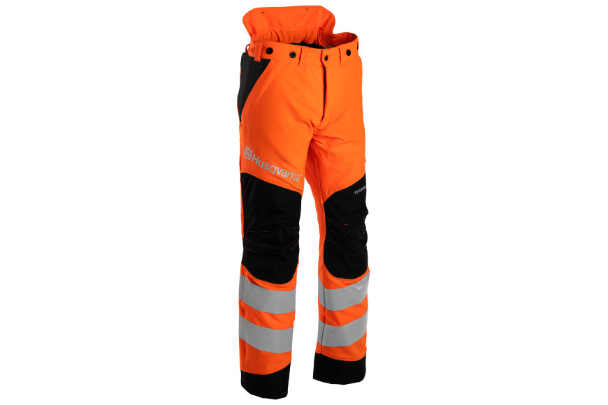Husqvarna Protective Trousers - Technical High-Viz - Size L 54/56