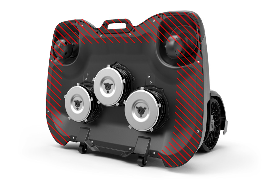 Husqvarna CEORA®RZ 43M Mähroboter – Razor 43L – Mähdeck