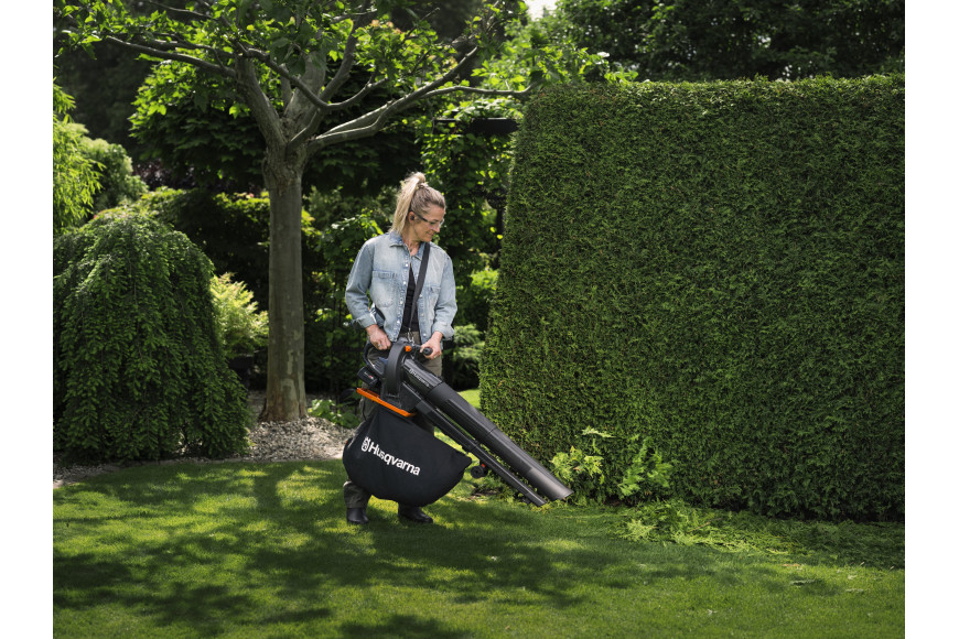 Soffiatore Aspiratore Husqvarna Aspire™ BVX-P4A con batteria e caricabatterie