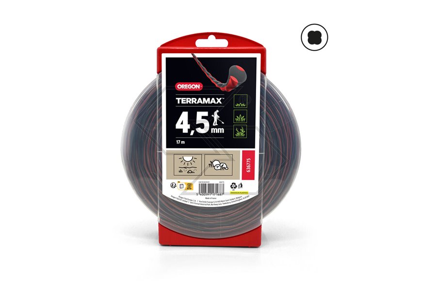 Oregon Terramax Spiral Brushcutter Wire Ø 4.5 mm x 17 m - Valve