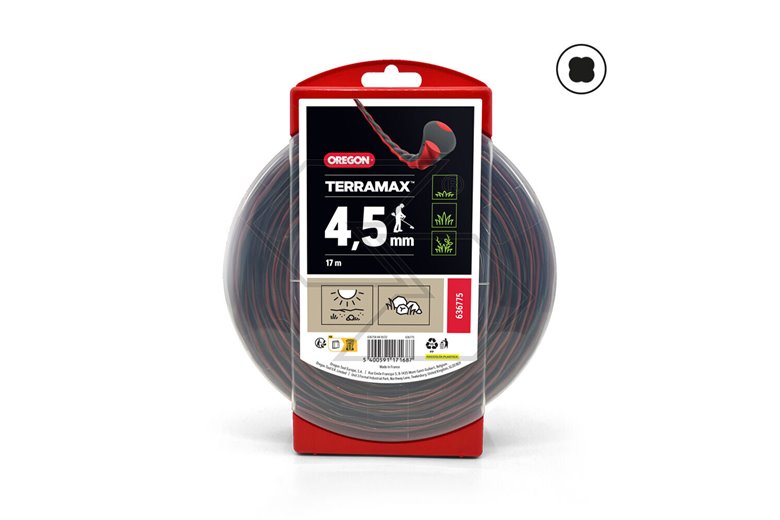 Oregon Terramax Spiral Brushcutter Wire Ø 4.5 mm x 17 m - Valve