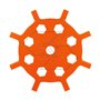 8 Teeth TPU Disc 250mm x 25.4mm
