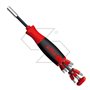 Magnetic Screwdriver. Assortment of 12 Inserts