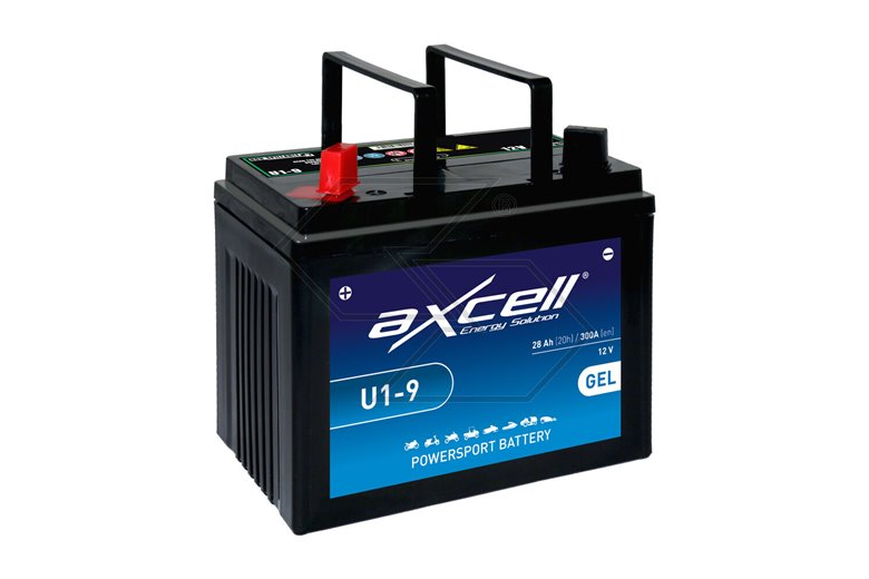Batterie gel Axcell U1-9 12 V - 28 Ah