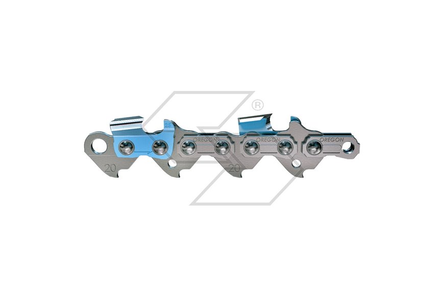 Oregon M91Vxl Chain 3/8" Pitch Low Profile Thickness 1.3 Round Tooth - 52 Links