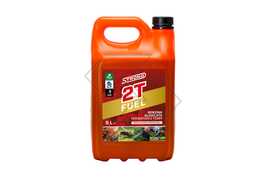 Mélange alkylé pour moteurs 2T - Fort - 5 litres