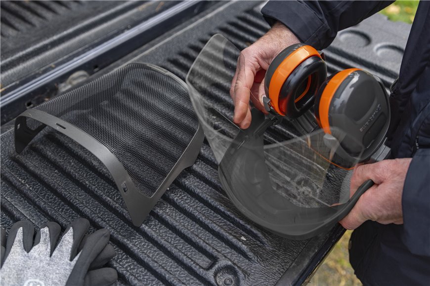 Husqvarna-Visier mit Polycarbonat-Visier