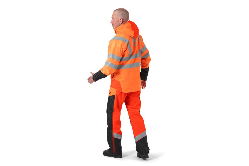 Giacca impermeabile Husqvarna Giacca impermeabile - Technical High-Viz Husqvarna