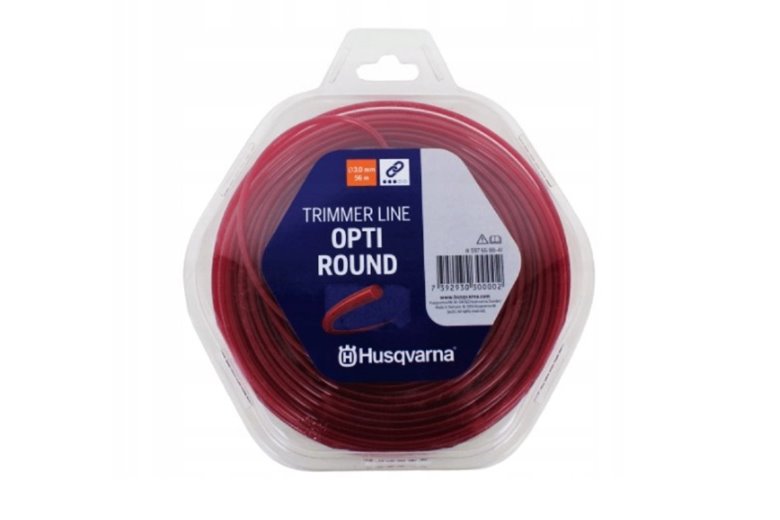 Husqvarna-Faden für Opti Round-Freischneider – 3,0 mm x 56 Meter