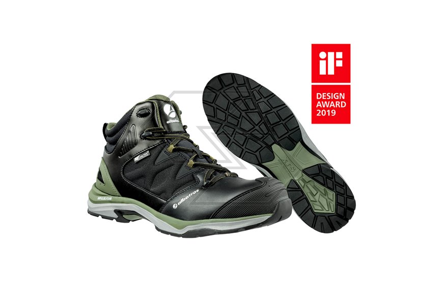 Scarpa antinfortunistica Albatros S3 ESD Ultratrail olive CTX mid - Taglia 42
