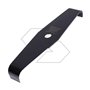 Disco 2 denti ricurvi Mulching in acciaio al Boro 305x25,4x3
